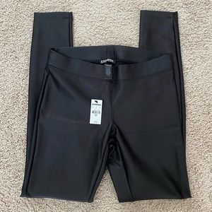 NWT Express Faux leather leggings, Size S